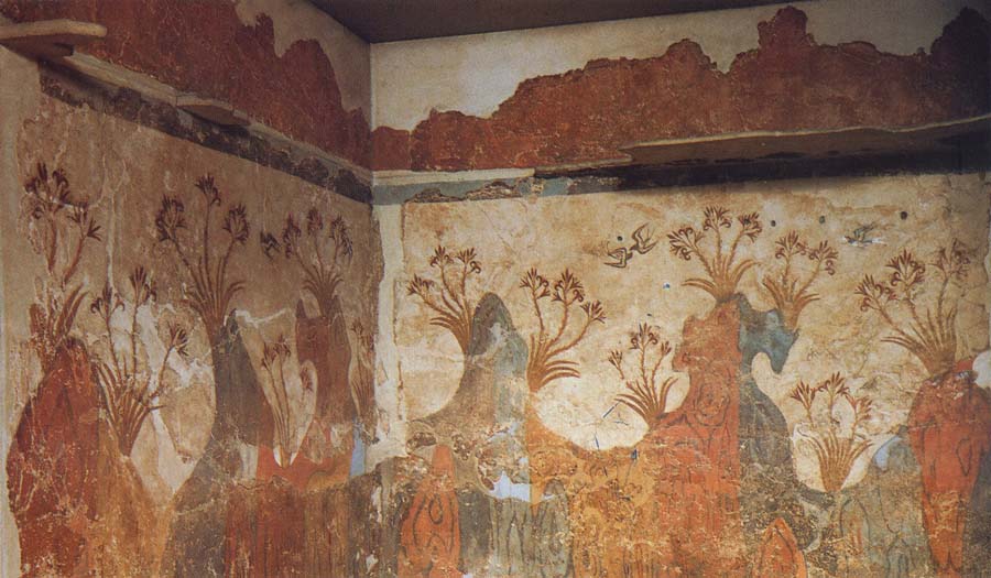 The voorjaarsferesco from Akrotiri